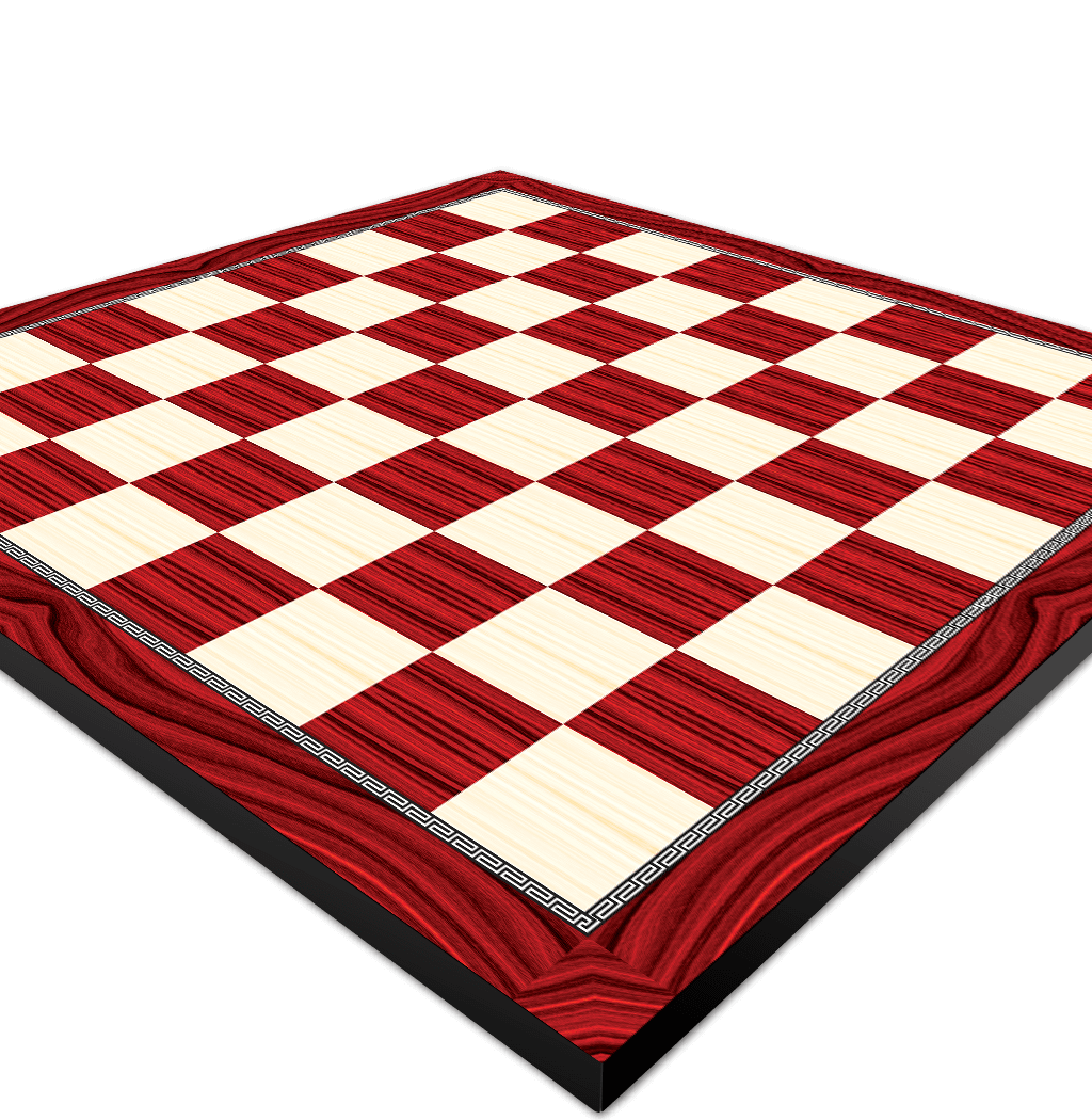 RED  CHESS BOARDS