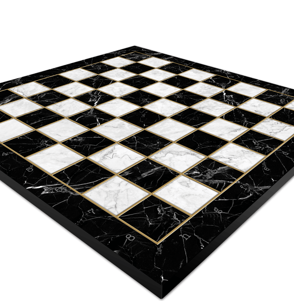 BLACK MARBLE CHESS BOARDS
